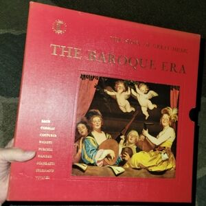 The Story of Great Music: The Baroque Era, Time Life Records, 4 LP box set Vinyl